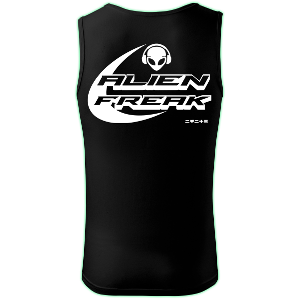 Alien Freak tank top men back print