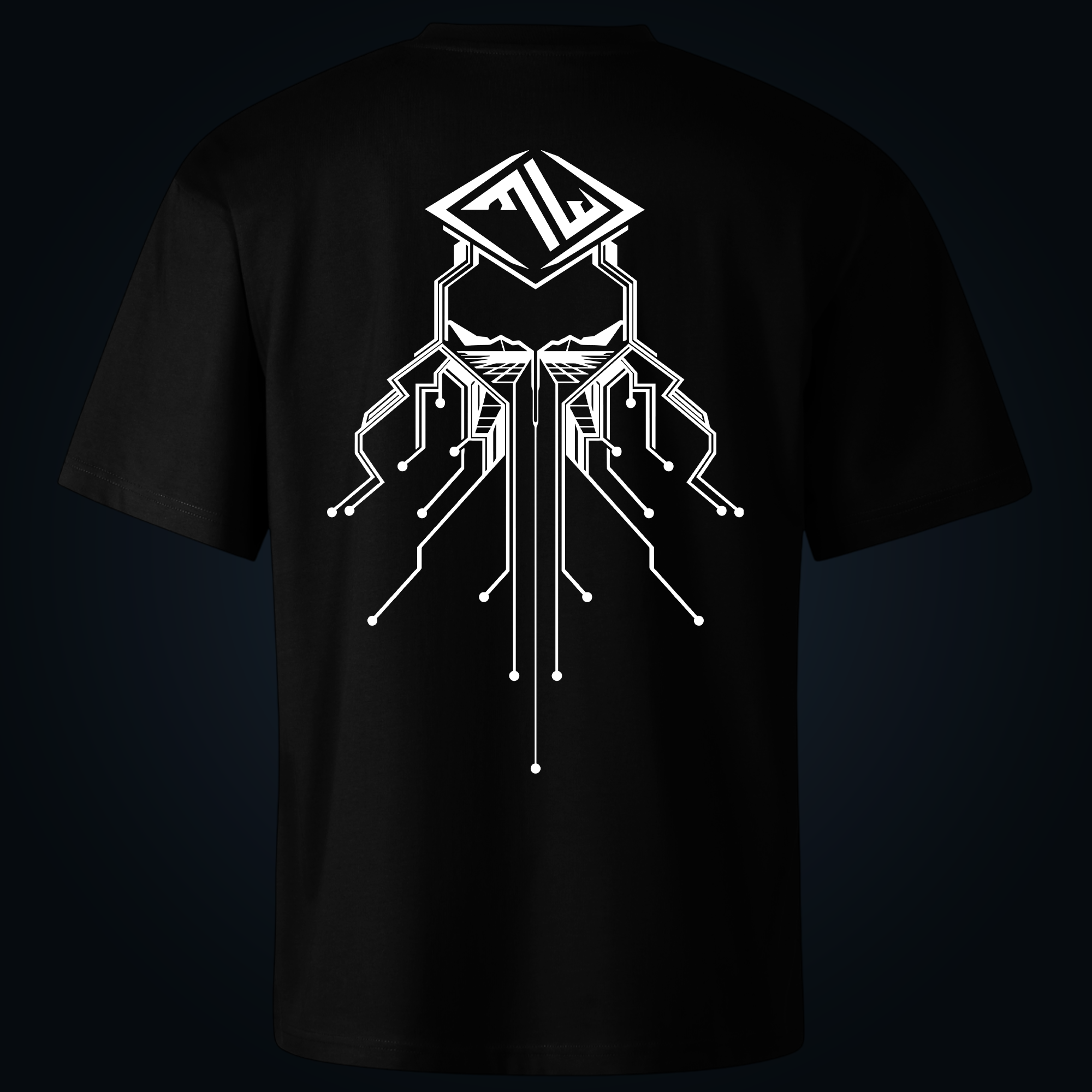 Interstellar oversized t-shirt backprint - Image 2