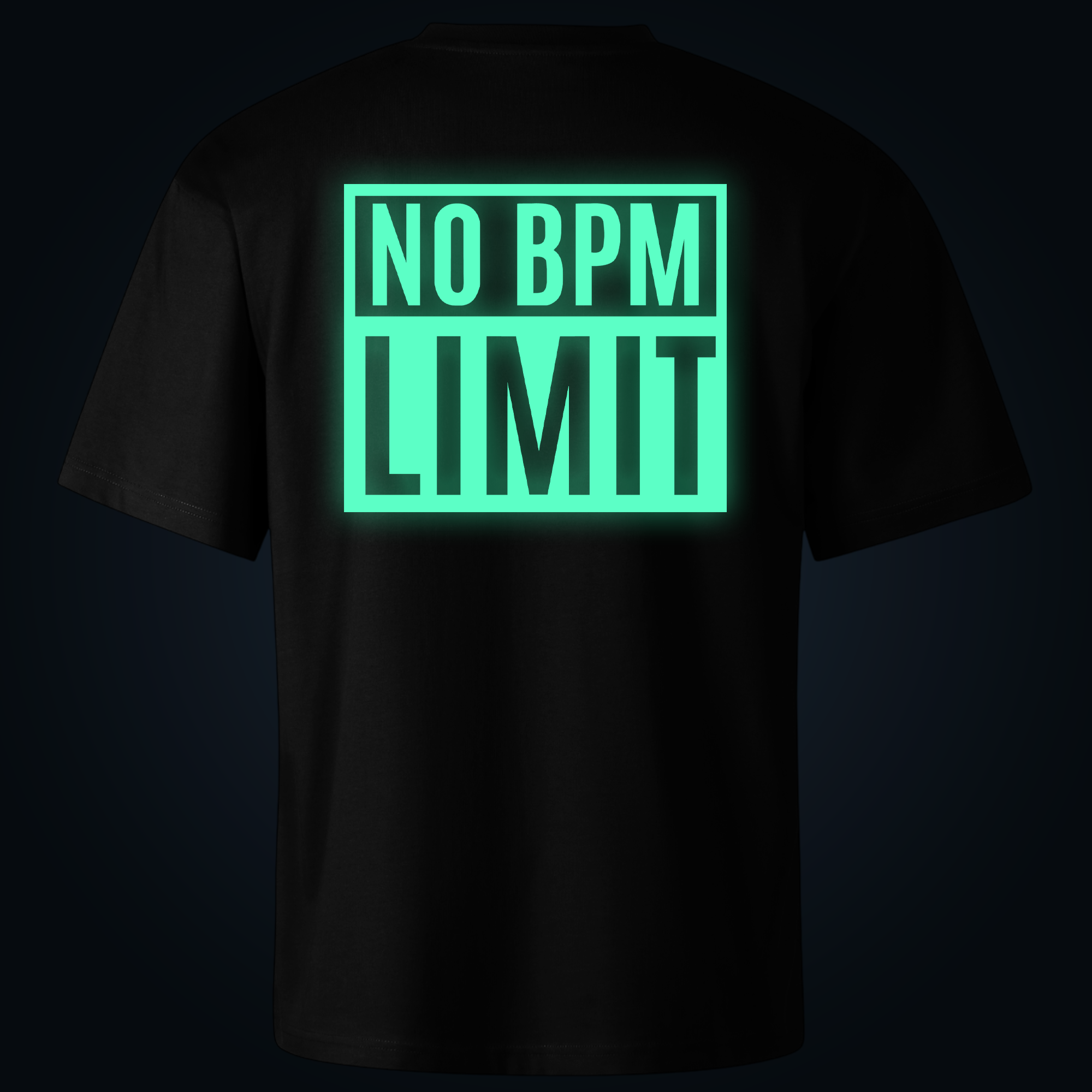 No BPM Limit oversized t-shirt backprint