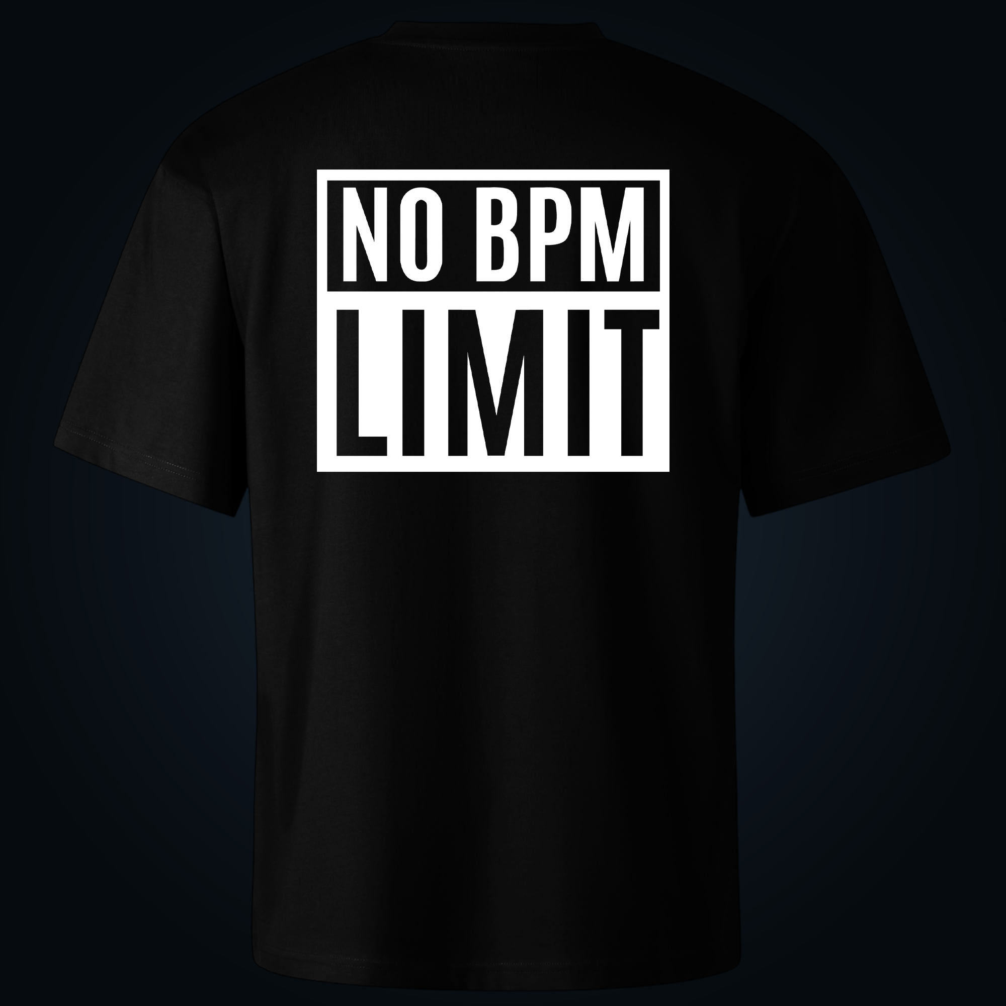 No BPM Limit oversized t-shirt backprint - Image 2
