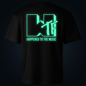 WTF oversized t-shirt backprint