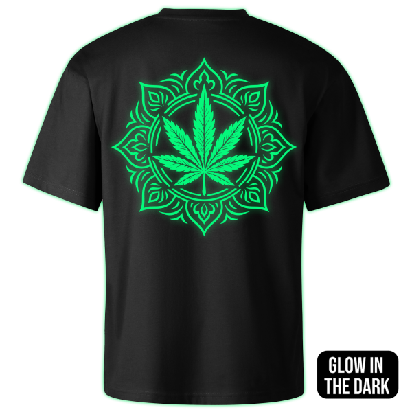 Sacred Flower oversized t-shirt backprint - Image 2