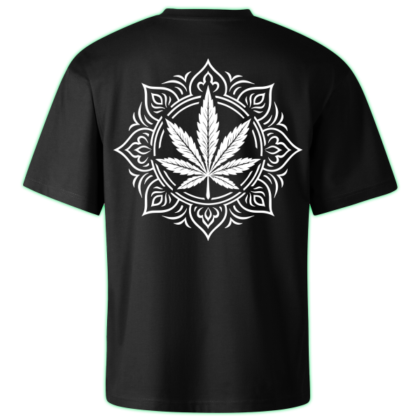Sacred Flower oversized t-shirt backprint