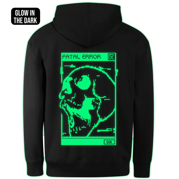 FATAL ERROR hoodie back print - Image 2