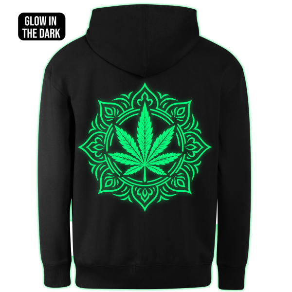 SACRED FLOWER hoodie back print - Image 2