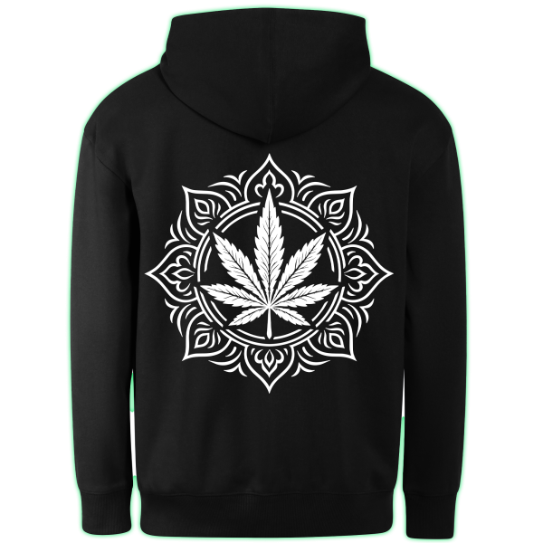 SACRED FLOWER hoodie back print