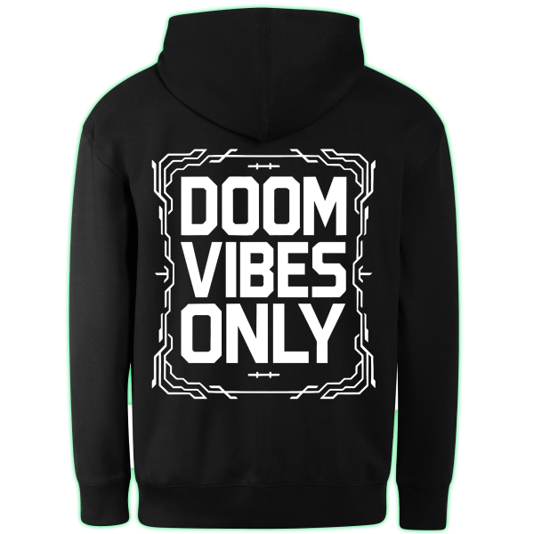 DOOM VIBES ONLY hoodie back print