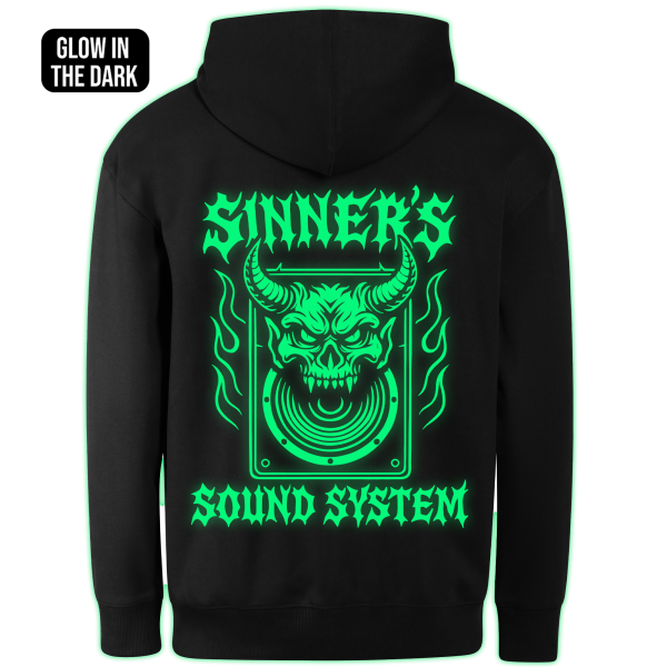 SINNERS SOUND SYSTEM hoodie back print - Image 2