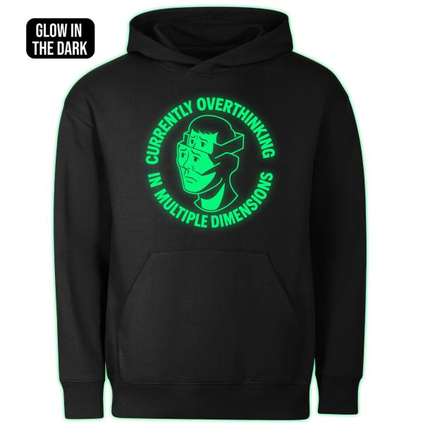 OVERTHINKING IN MULTIPLE DIMENSIONS hoodie - Image 2