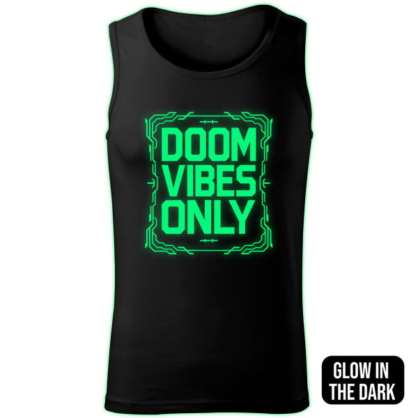DOOM VIBES ONLY tank top men - Image 2
