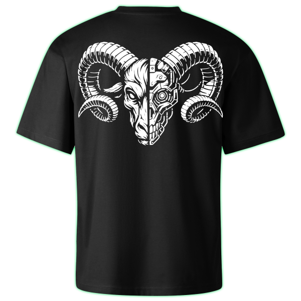 MECHABEAST oversized t-shirt backprint