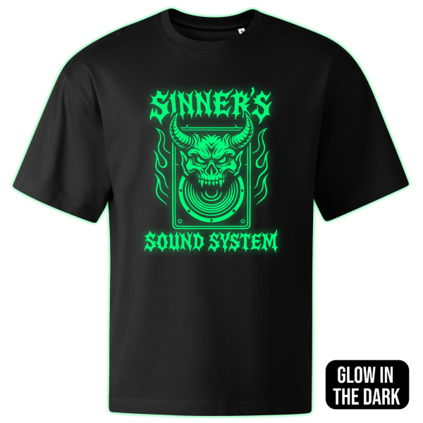 SINNERS SOUND SYSTEM oversized t-shirt - Image 2