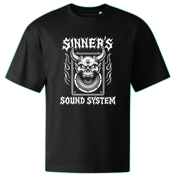SINNERS SOUND SYSTEM oversized t-shirt