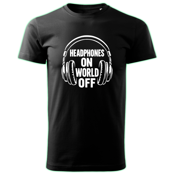HEADPHONES ON WORLD OFF