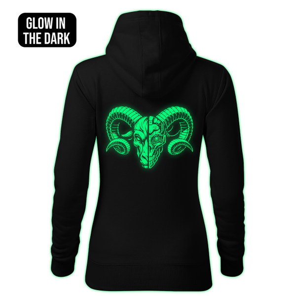MECHABEAST women's hoodie back print - Image 2