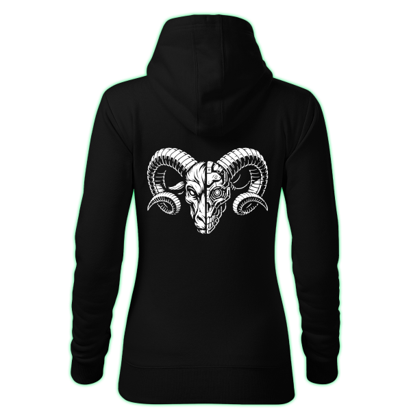 MECHABEAST women's hoodie back print