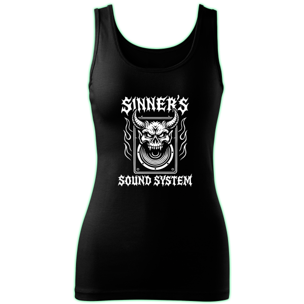 SINNERS SOUND SYSTEM tank top women