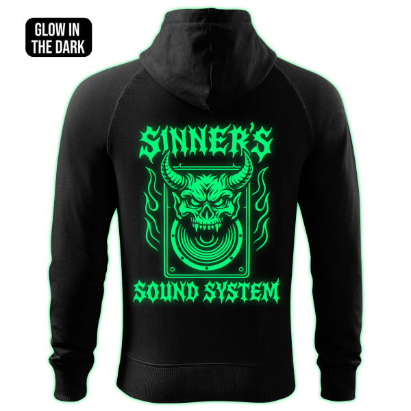 SINNERS SOUND SYSTEM zipped hoodie - Image 2