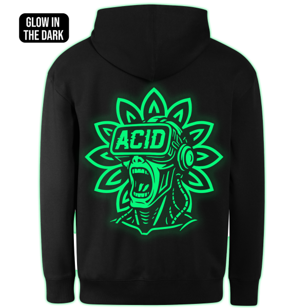 ACID VR hoodie back print - Image 2