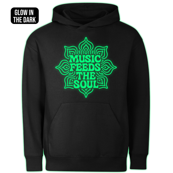 MUSIC FEEDS THE SOUL hoodie - Image 2