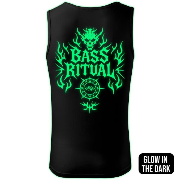 BASS RITUAL tank top men back print - Image 2