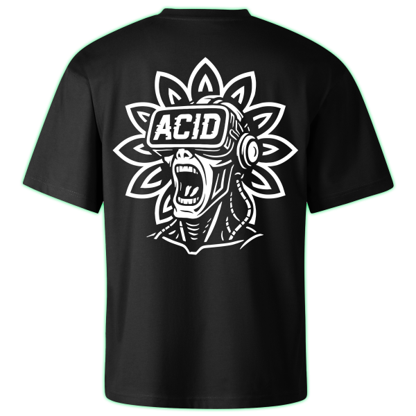 ACID VR oversized t-shirt backprint