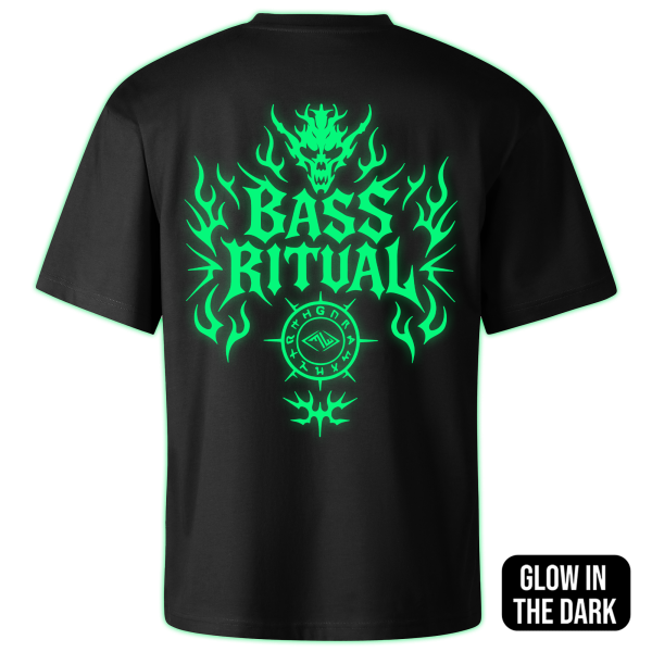 BASS RITUAL oversized t-shirt backprint - Image 2
