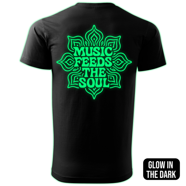 MUSIC FEEDS THE SOUL back print - Image 2