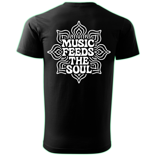 MUSIC FEEDS THE SOUL back print
