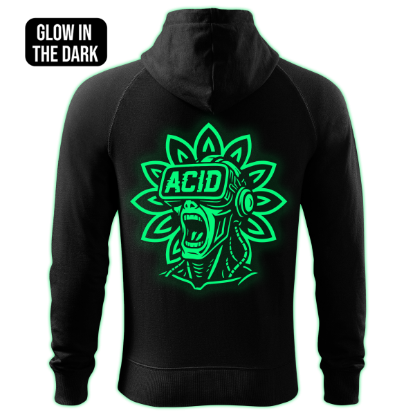 ACID VR zipped hoodie - Image 2