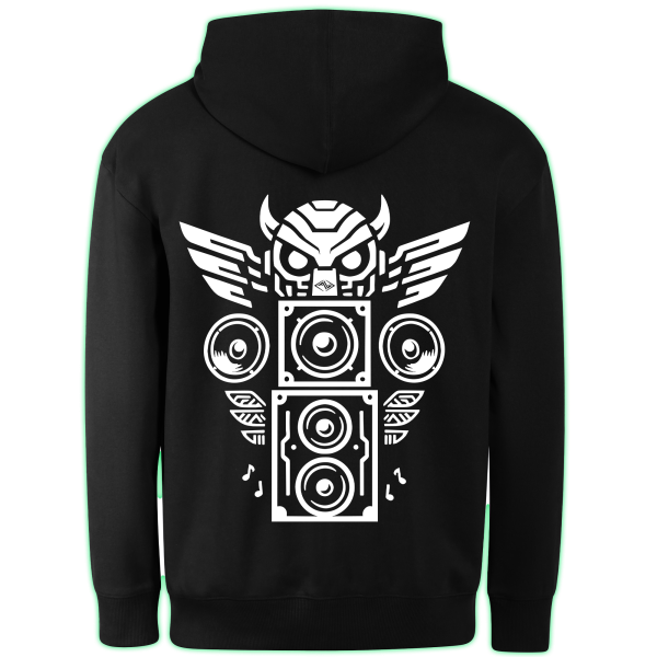 RAVE TOTEM hoodie back print