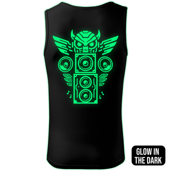 RAVE TOTEM tank top men back print - Image 2