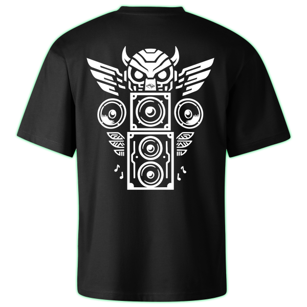 RAVE TOTEM oversized t-shirt backprint