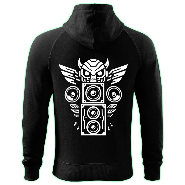 RAVE TOTEM zipped hoodie