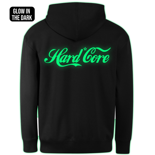 HARD CORE hoodie back print - Image 2