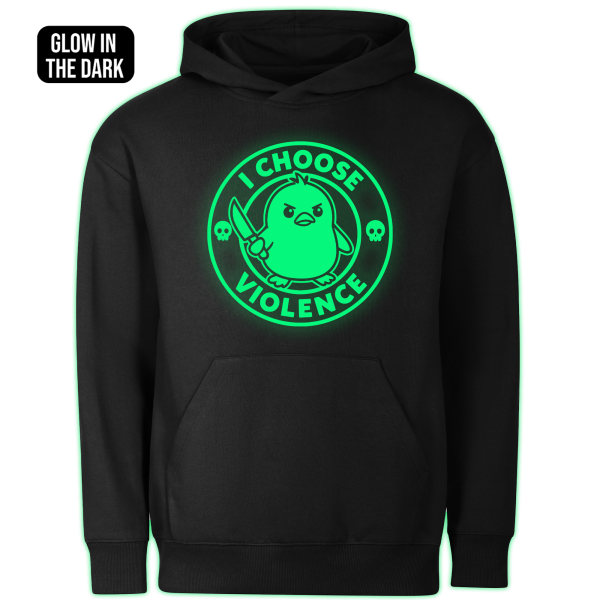 I CHOOSE VIOLENCE hoodie - Image 2