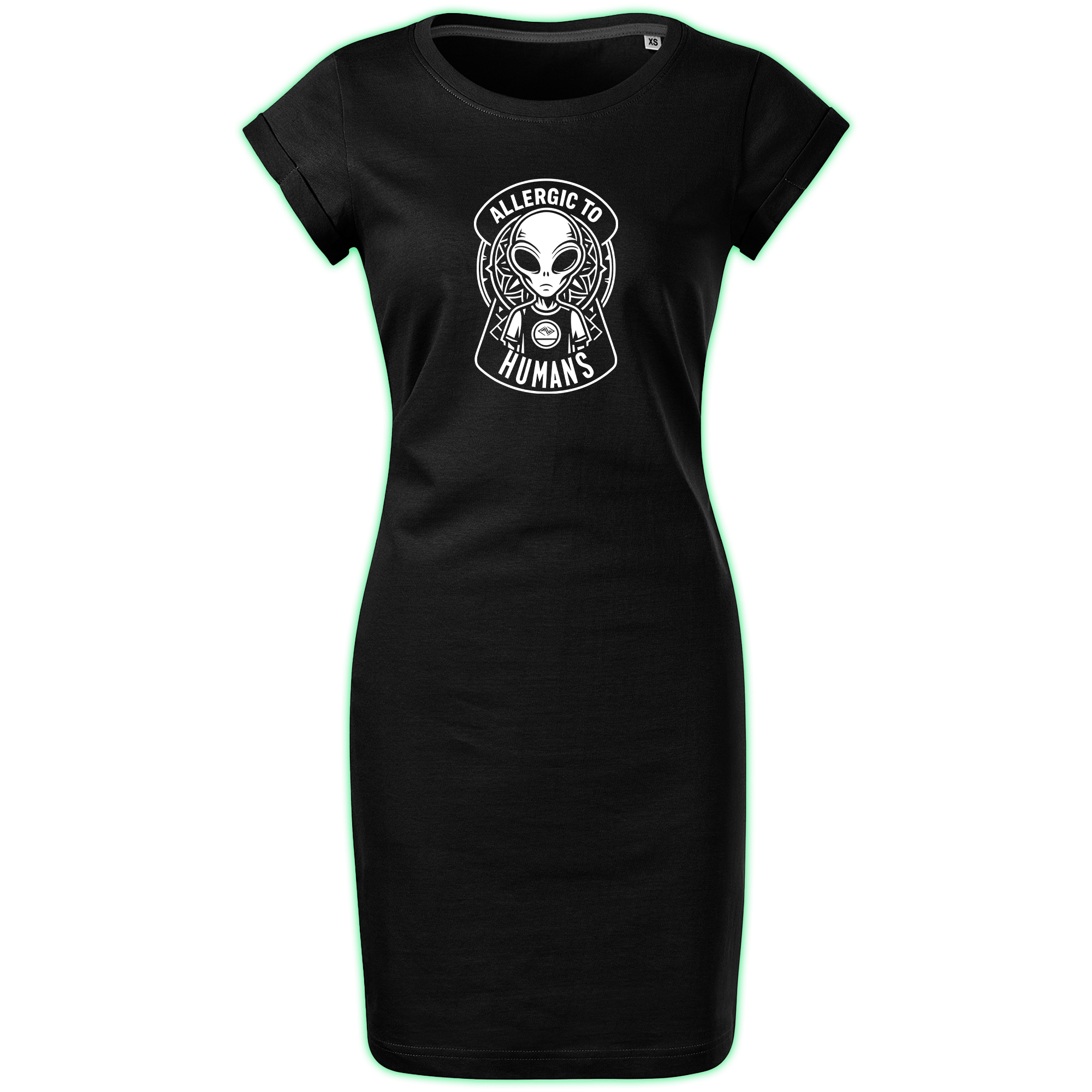 ALLERGIC TO HUMANS dress