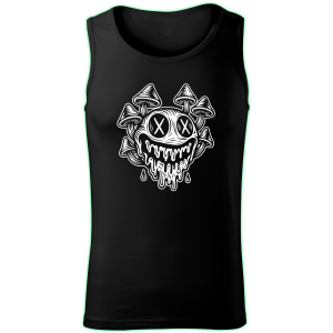 MUSHROOM SMILE tank top men