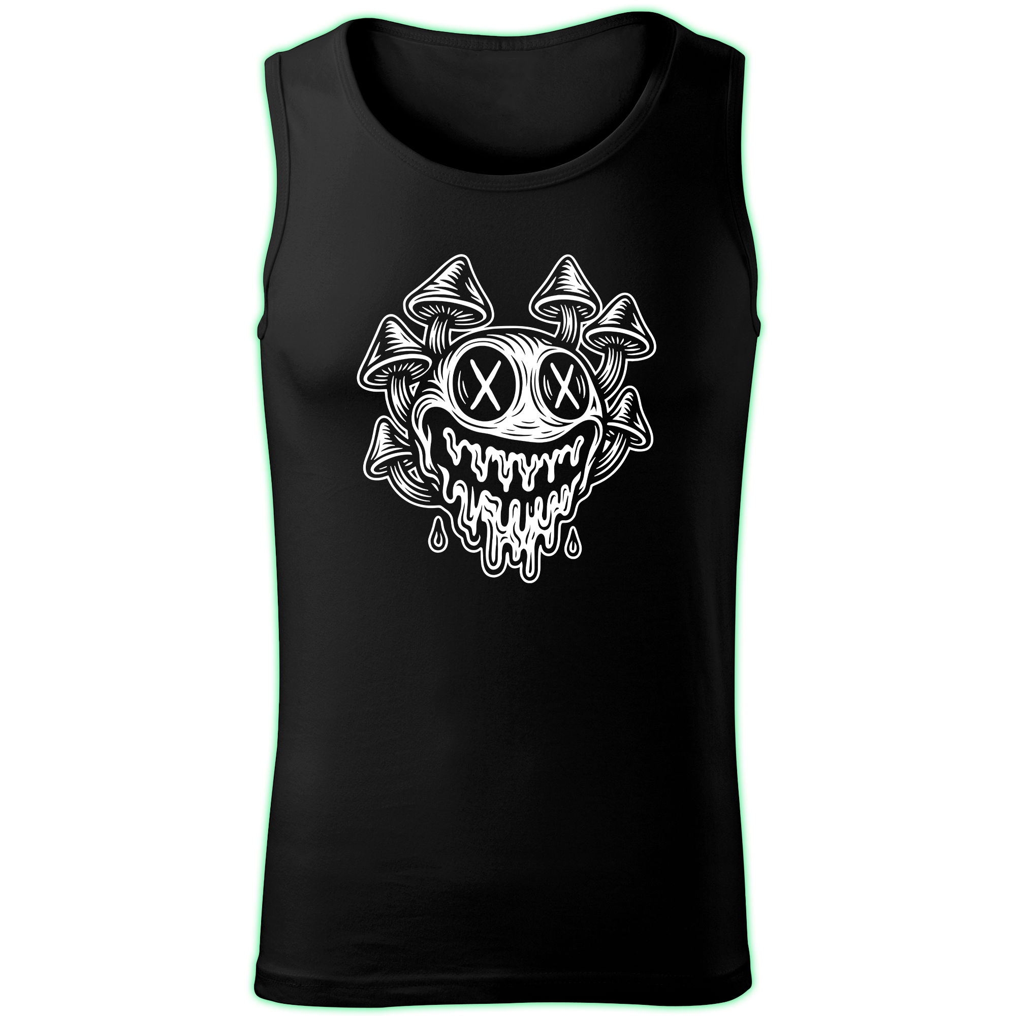 MUSHROOM SMILE tank top men