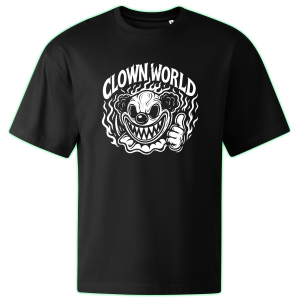 CLOWN WORLD oversized t-shirt