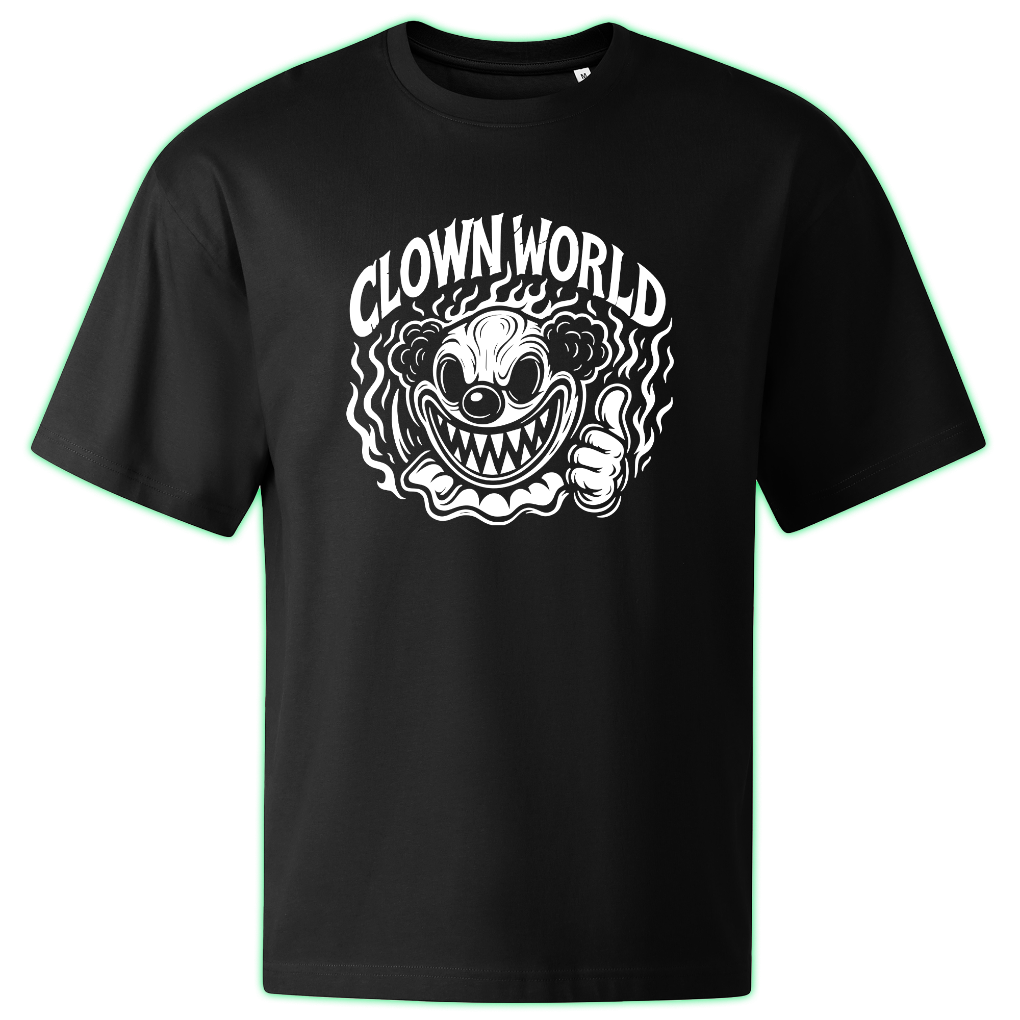 CLOWN WORLD oversized t-shirt