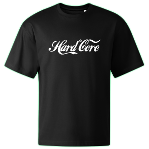 HARD CORE oversized t-shirt