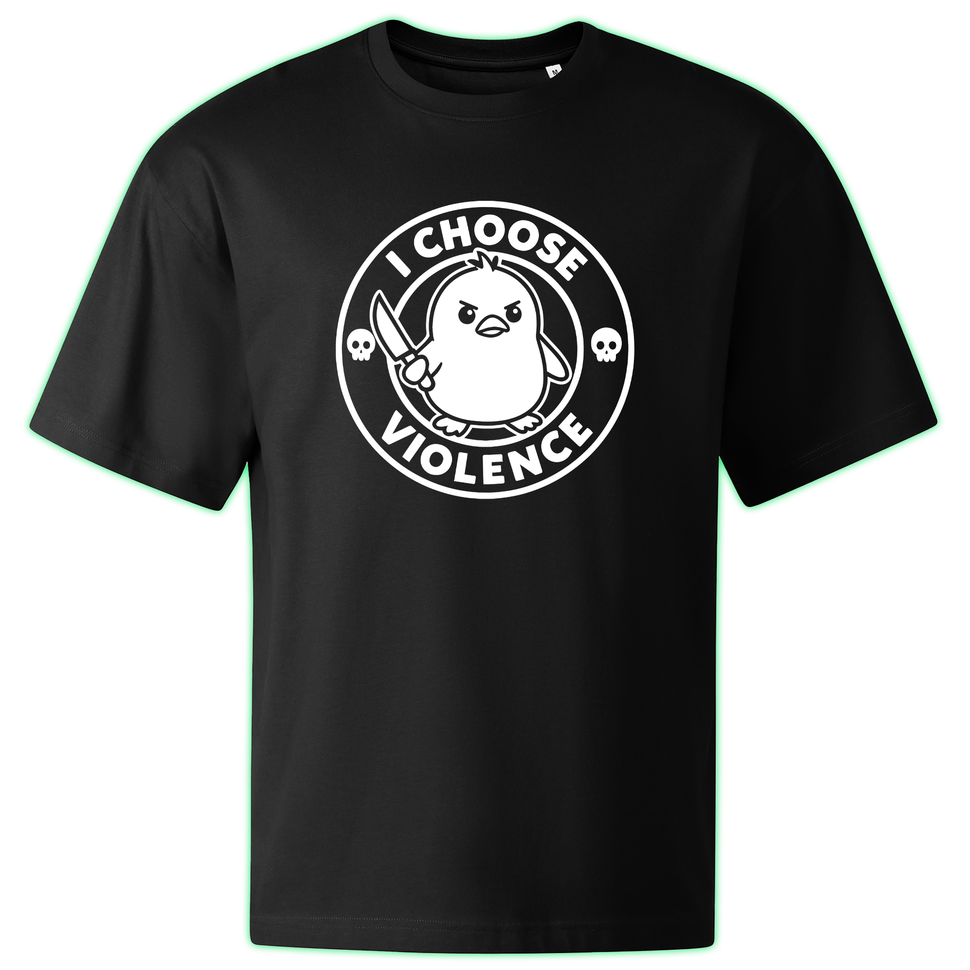 I CHOOSE VIOLENCE oversized t-shirt