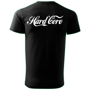 HARD CORE back print