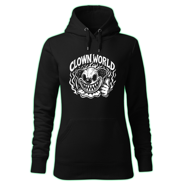 CLOWN WORLD women's hoodie