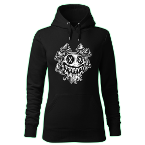 MUSHROOM SMILE women's hoodie