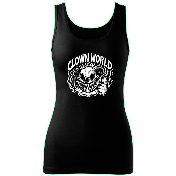 CLOWN WORLD tank top women