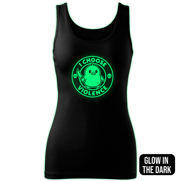 I CHOOSE VIOLENCE tank top women - Image 2