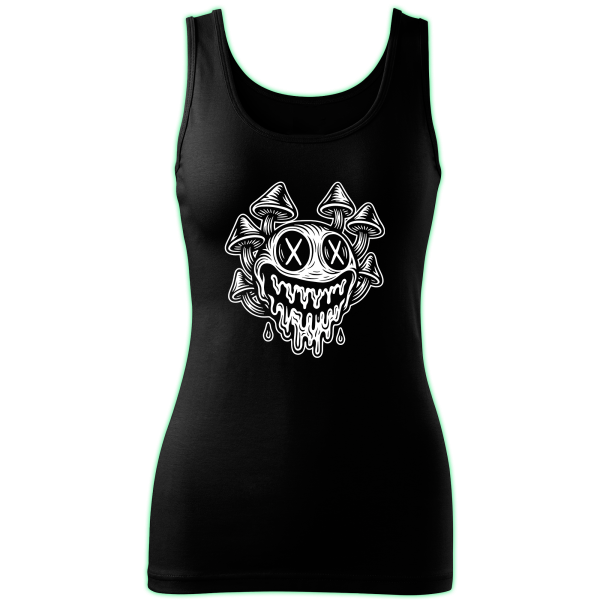 MUSHROOM SMILE tank top women