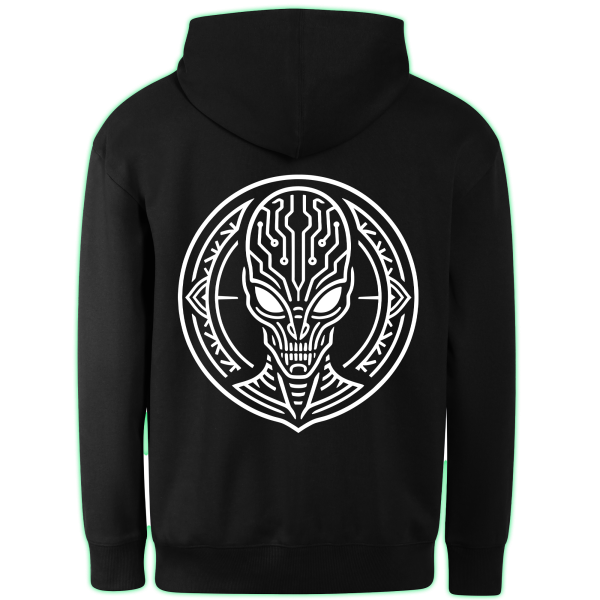 AI AGENT hoodie back print